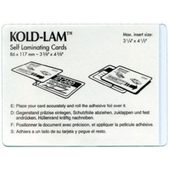 Kold Lam Medium Card 12-mil - 500 box